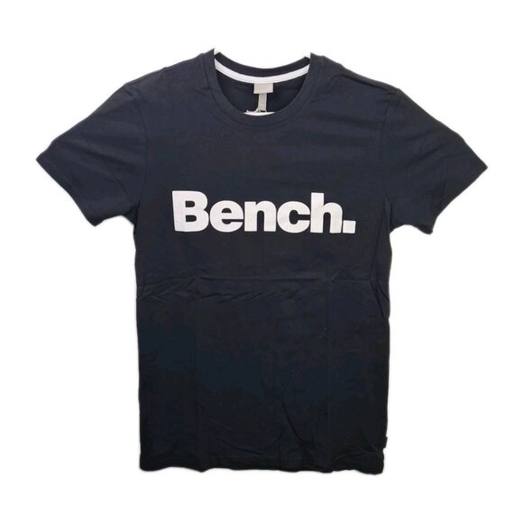 Bench. Logo Graphic Tee Black Men’s Size S Minimalist Streetwear Shirt - Picture 1 of 7